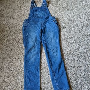 Denim overalls